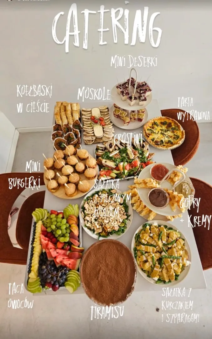 Catering okolicznościowy Bethel Concept - świeże składniki i estetyczne podanie